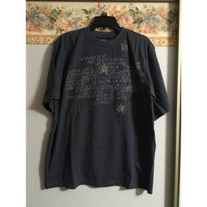 Adam Hill XL Blue Australia Casual Travel T-Shirt Top